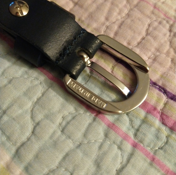 size M Black Belt Gennaro Di Palma Genuine Leather - Picture 11 of 16